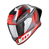 Casco Scorpion EXO-R1 Evo II Air Vital Gris/Blanco/Rojo